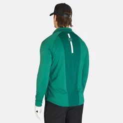 Bogeys & Birdies Tröjor Herr-M Mid Layer LS Zip Racing Green