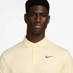 Nike Pikétröjor Herr-M Nk Df Tour Solid Polo Muslin-Bright Crimson