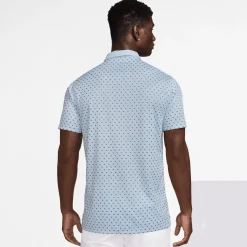 Nike Pikétröjor Herr-M Nk Df Victory+ Polo Prt Lt Armory Blue-White