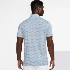 Nike Pikétröjor Herr-M Nk Df Victory+ Polo Prt Lt Armory Blue-White