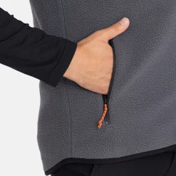 Peak Performance Västar Herr-M Pile Vest Mountain-Mist