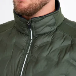 Abacus Västar Herr-M Portrush Hybrid Vest Grön 517-Forest