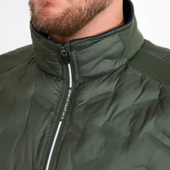 Abacus Västar Herr-M Portrush Hybrid Vest Grön 517-Forest