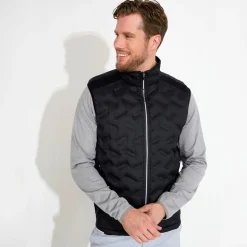 Abacus Västar Herr-M Portrush Hybrid Vest Svart 600-Black