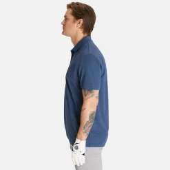 Abacus Pikétröjor Herr-M Prestwick Recycled 311-Steelblue