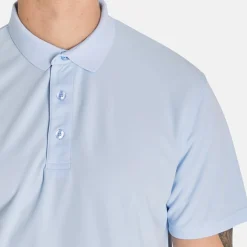 Abacus Pikétröjor Herr-M Prestwick Recycled Blå 310-Lt.Blue