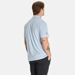 Abacus Pikétröjor Herr-M Prestwick Recycled Blå 310-Lt.Blue