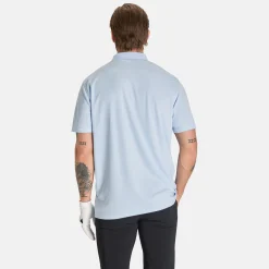 Abacus Pikétröjor Herr-M Prestwick Recycled Blå 310-Lt.Blue