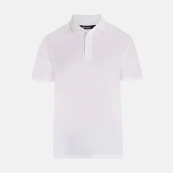 Abacus Pikétröjor Herr-M Prestwick Recycled Vit 100-White