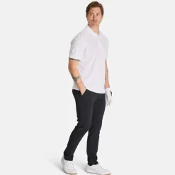 Abacus Pikétröjor Herr-M Prestwick Recycled Vit 100-White