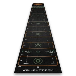 Wellputt Övrig Träning|Putträning-4M Putting mat BLACK (13ft)