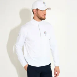 Abacus Tröjor Herr-M Rc25 Cradoc Halfzip Fleece Vit 100-White