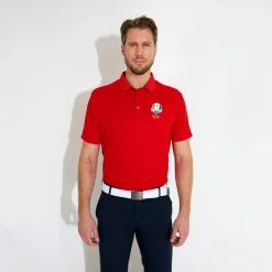 Abacus Pikétröjor Herr-M Rc25 Cray Drycool Röd 400-Red