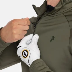 Peak Performance Tröjor Herr-M Rider Essentials Zip Pine Needle-Pine Needle-