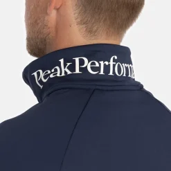 Peak Performance Tröjor Herr-M Rider Essentials Zip Blue Shadow-Blue Shadow-