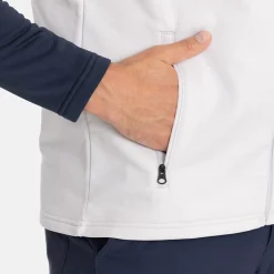 Peak Performance Tröjor Herr-M Rider Essentials Zip Antarctica-Blue Shadow-