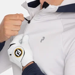 Peak Performance Tröjor Herr-M Rider Essentials Zip Hood Antarctica-Blue Shadow-