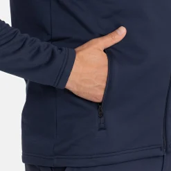 Peak Performance Tröjor Herr-M Rider Essentials Zip Hood Blue Shadow-Blue Shadow-