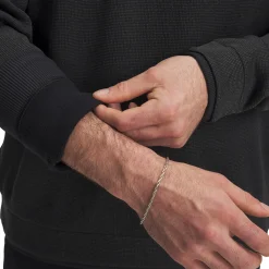 Under Armour Tröjor Herr-M Sweater Fleece Crew Svart Svart (Black 001)