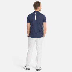 Bogeys & Birdies Pikétröjor Herr-M Tech Blade Tee 2.0 Blå Navy