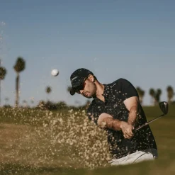 Bogeys & Birdies Pikétröjor Herr-M Tech Blade Tee 2.0 Blå Navy