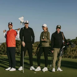 Bogeys & Birdies Tröjor Herr-M Tech Crew Leaf Clover Green