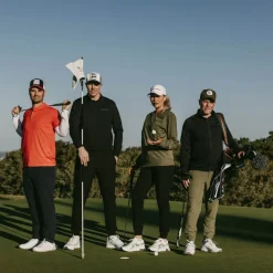 Bogeys & Birdies Tröjor Herr-M Tech Crew Leaf Clover Green