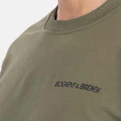 Bogeys & Birdies Tröjor Herr-M Tech Crew Leaf Clover Green