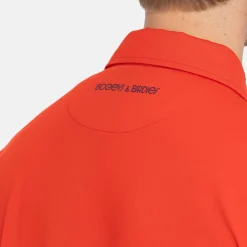 Bogeys & Birdies Pikétröjor Herr-M Tech Pocket Polo 2.0 Fiery Red