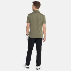 Bogeys & Birdies Pikétröjor Herr-M Tech Pocket Polo 2.0 Leaf Clover Green