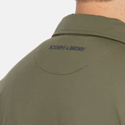 Bogeys & Birdies Pikétröjor Herr-M Tech Pocket Polo 2.0 Leaf Clover Green