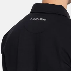 Bogeys & Birdies Pikétröjor Herr-M Tech Pocket Polo 2.0 Svart Black