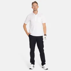 Bogeys & Birdies Pikétröjor Herr-M Tech Pocket Polo 2.0 Vit White