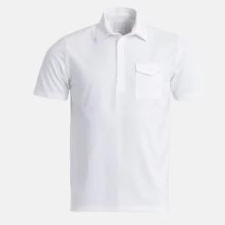 Bogeys & Birdies Pikétröjor Herr-M Tech Pocket Polo 2.0 Vit White