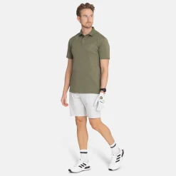 Bogeys & Birdies Pikétröjor Herr-M Tech Solid Pique Knit Leaf Clover Green