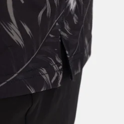 Bogeys & Birdies Pikétröjor Herr-M Tech TM Flowerprint Svart Grå Black/Grey