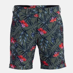 Bogeys & Birdies Shorts Herr-M TM Flowerprint Clover Green Multi