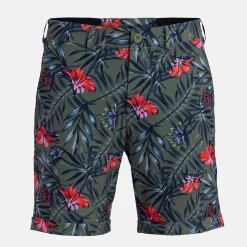 Bogeys & Birdies Shorts Herr-M TM Flowerprint Clover Green Multi