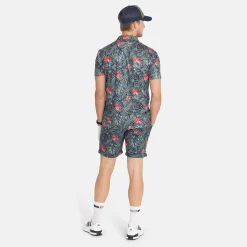 Bogeys & Birdies Shorts Herr-M TM Flowerprint Clover Green Multi