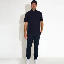 Abacus Pikétröjor Herr-M Turnberry Vit 193-White-Navy