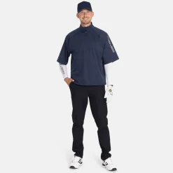 Bogeys & Birdies Jackor Herr-M Windbreaker SS 1/4 Zip Blå Navy