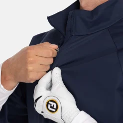 Bogeys & Birdies Jackor Herr-M Windbreaker SS 1/4 Zip Blå Navy
