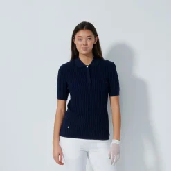 Daily Sports Pikétröjor Dam-Madelene 1/2S Blå Navy