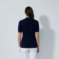 Daily Sports Pikétröjor Dam-Madelene 1/2S Blå Navy