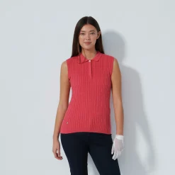 Daily Sports Pikétröjor Dam-Madelene Sl Intense-Coral