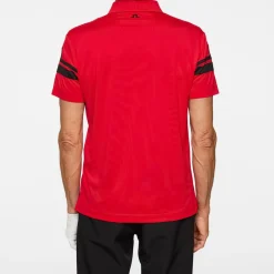 J.Lindeberg Pikétröjor Herr-Mads Polo Barbados-Cherry