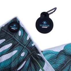 Lignum Handdukar-Magnetic Towel Vit Grön Vit/Grön