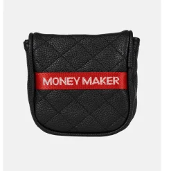 Ghost Golf Headcovers-Mallet Putter Headcover Svart Black