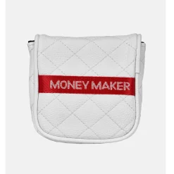 Ghost Golf Headcovers-Mallet Putter Headcover Vit White