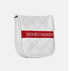 Ghost Golf Headcovers-Mallet Putter Headcover Vit White